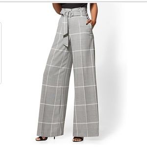 New York and Company Paperbag Pallazo Pants